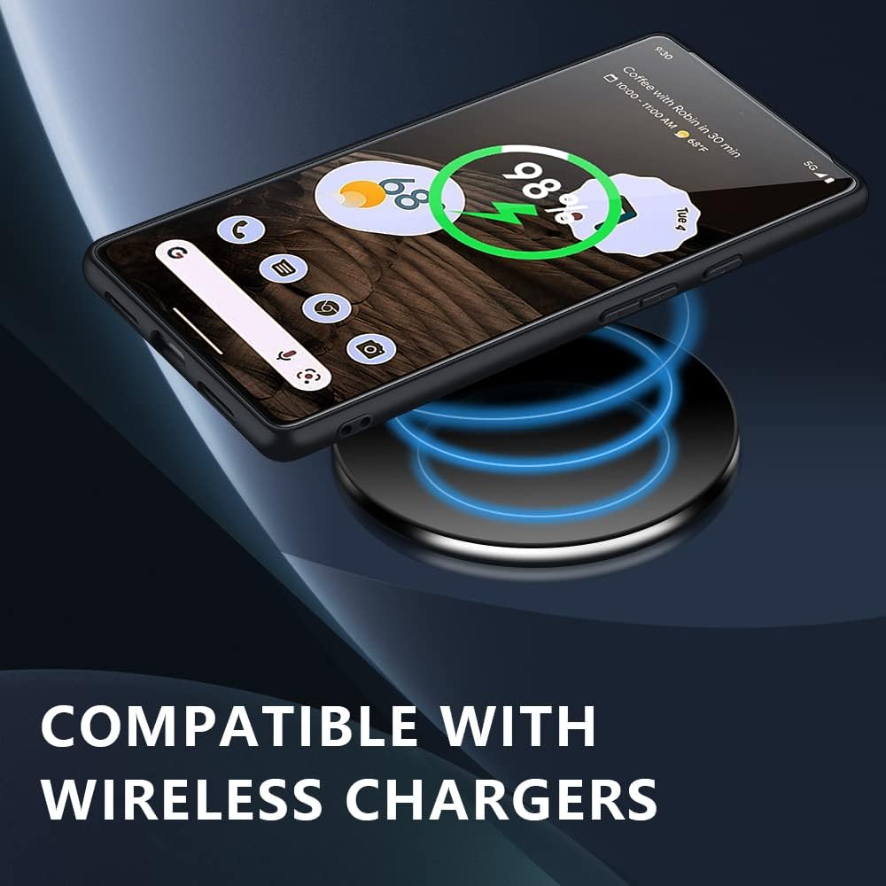 X-level Google Pixel 7 Pro Funda protectora contra caídas, delgada, de doble capa, a prueba de golpes, cuerpo completo, parte trasera de