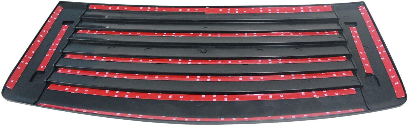 LOSTAR Capucha negra para 2006-2010 Hummer H3 Deck Ve-nt Panel Handle Cover Trim