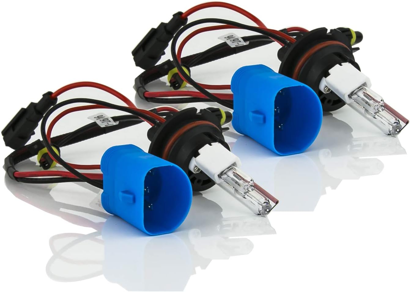 Xentec Bombilla de xenón HID 9007HB59004HB1 6000K 1 par (35 W55 W, haz bajo HID, haz alto halógeno)