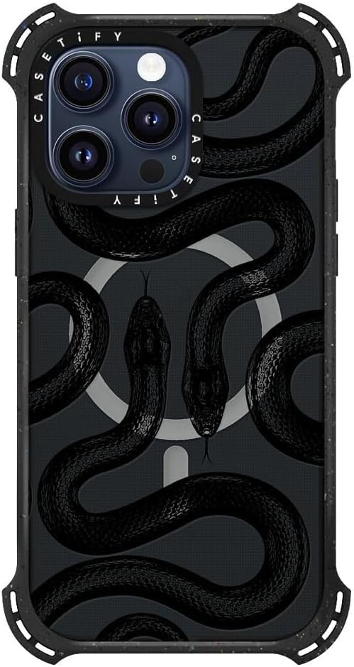 CASETiFY Funda Bounce para iPhone 15 Pro Max 6 veces probada contra caídas de grado militar, protección contra caídas de 21.3 pies, compatible con