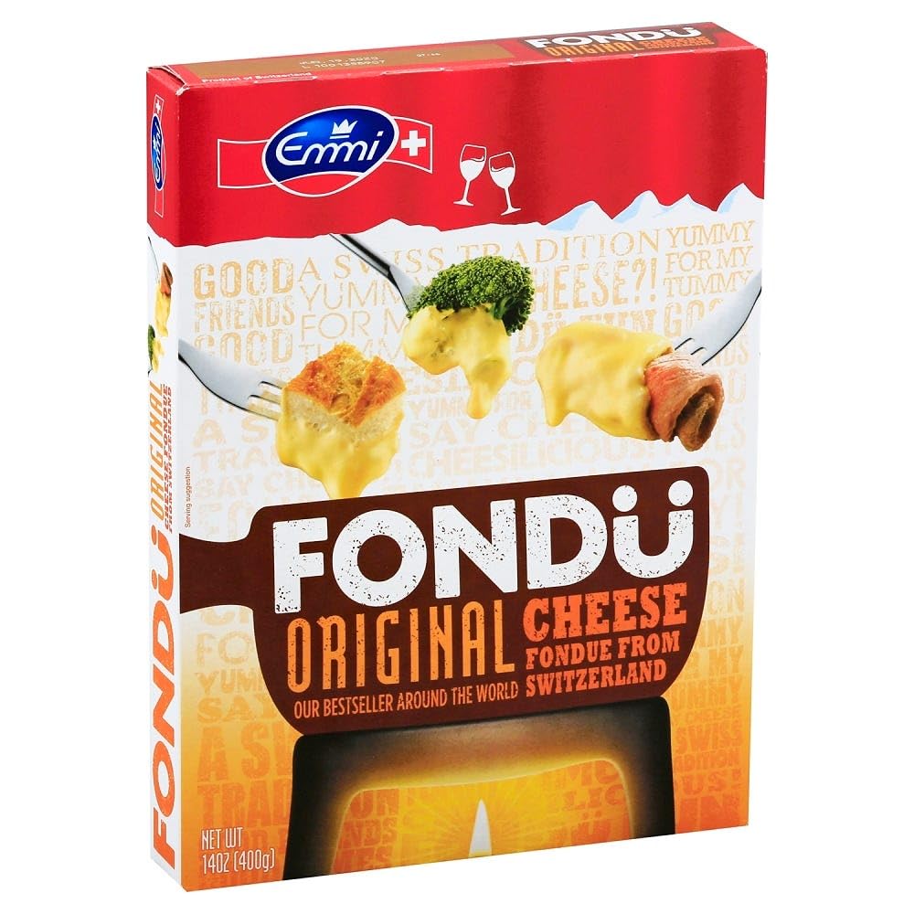Mezcla de fondue de queso Emmi (caja de 12 x 14 onzas)