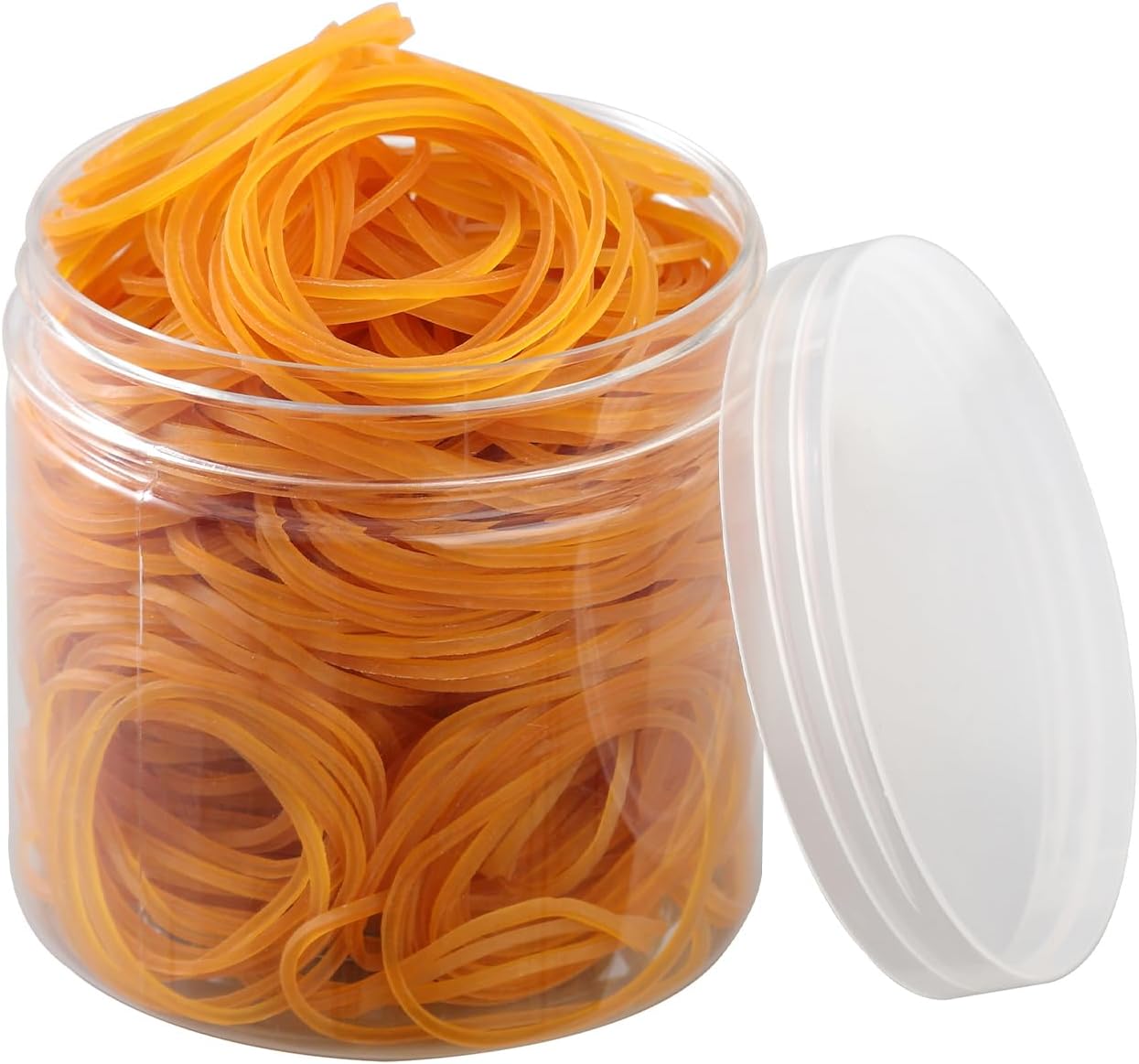 ZZJMCH 600 bandas de goma pequeñas de 1 pulgada, bandas elásticas de goma de uso general, bandas elásticas resistentes para el hogar, oficina,