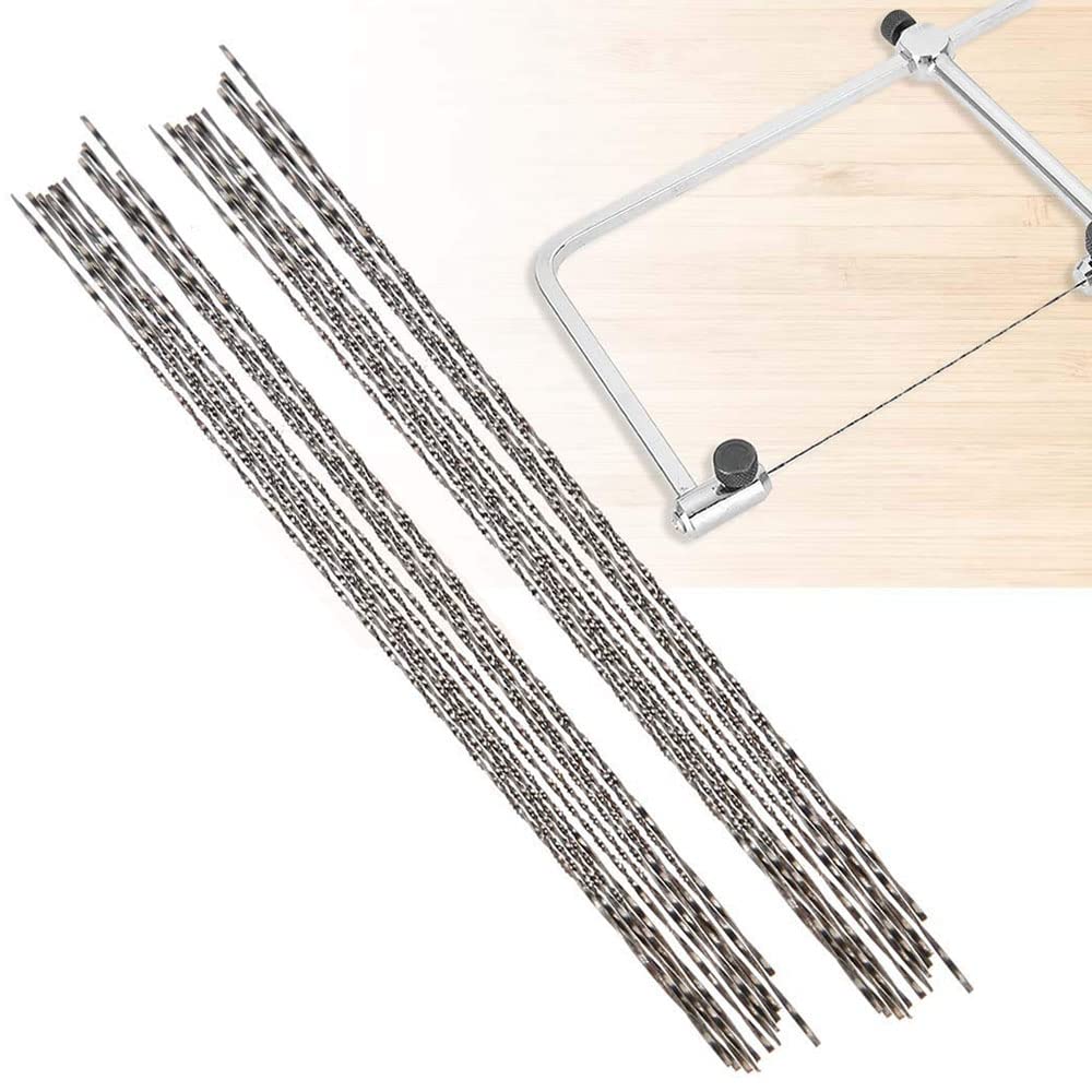 12 hojas de sierra de desplazamiento con dientes en espiral para cortar madera, metal, plástico, corte tallado para Bosch, etc. (4#)