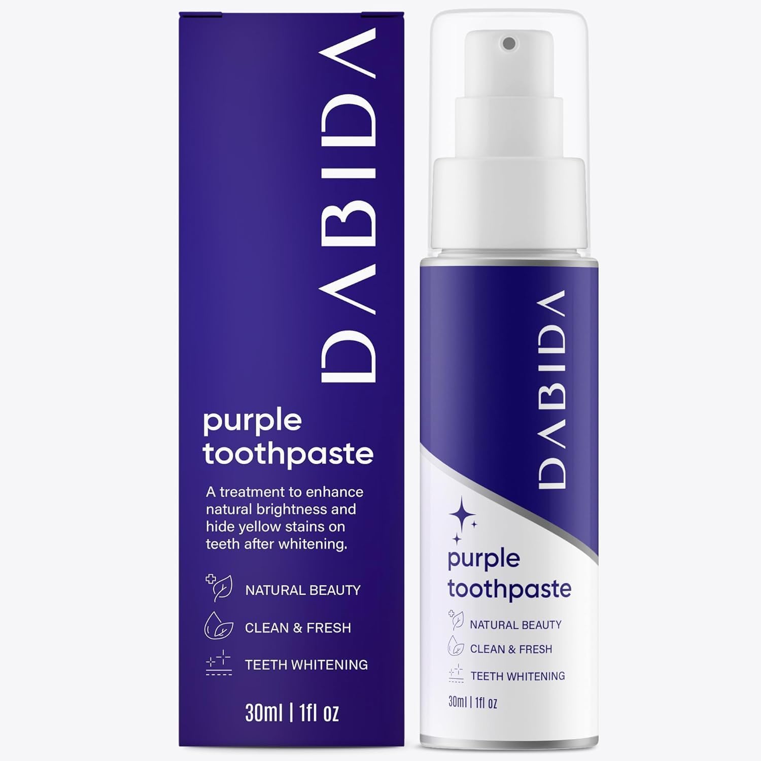 Pasta de dientes morada para blanqueamiento dental, pasta de dientes blanqueadora de dientes morada, pasta de dientes morada, blanqueamiento de