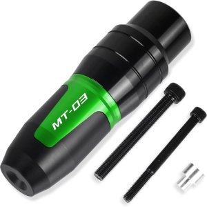 Protector de motor para motocicleta, accesorios CNC, marco de escape, deslizadores, almohadillas de choque, protector de caídas para Yamaha MT03 Protector de motor para motocicleta, accesorios CNC, marco de escape, deslizadores, almohadillas de choque, protector de caídas para Yamaha MT03