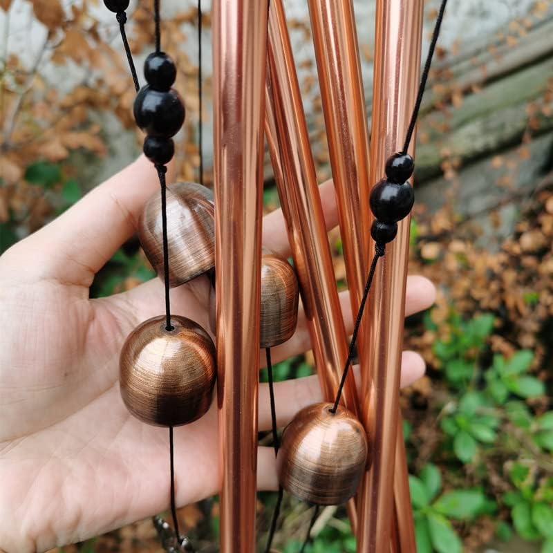 WUSFAR Campanillas de viento de colibrí de aleación de cobre para decoraciones al aire libre, jardín, patio, árboles o como un buen regalo para