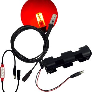 Kit de luz LED roja con control de efectos para llama parpadeante que brilla intensamente accesorios de fuego de 12 voltios CC con enchufe de cable Kit de luz LED roja con control de efectos para llama parpadeante que brilla intensamente accesorios de fuego de 12 voltios CC con enchufe de cable