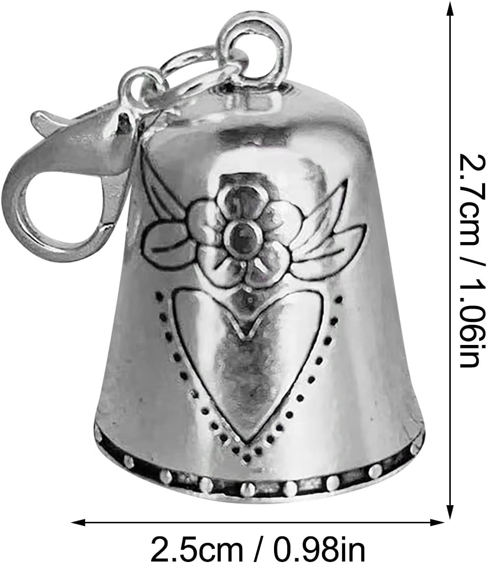 Campana de bendición de ángel de ángeles con manchas de vidrio transparente, con texto en inglés “Always with You” (Always with You), pequeña