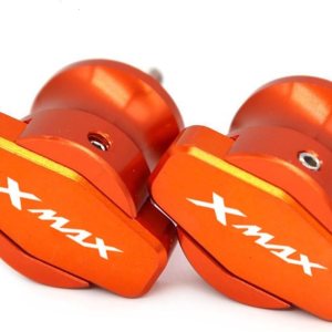for YAMAHA Xmax X-MAX 125 250 300 400 XMAX300 2017 2018 Motorcycle CNC Frame Stands 6MM Screws Sliders Swingarm Spools Slider (Color  Orange, Size for YAMAHA Xmax X-MAX 125 250 300 400 XMAX300 2017 2018 Motorcycle CNC Frame Stands 6MM Screws Sliders Swingarm Spools Slider (Color  Orange, Size