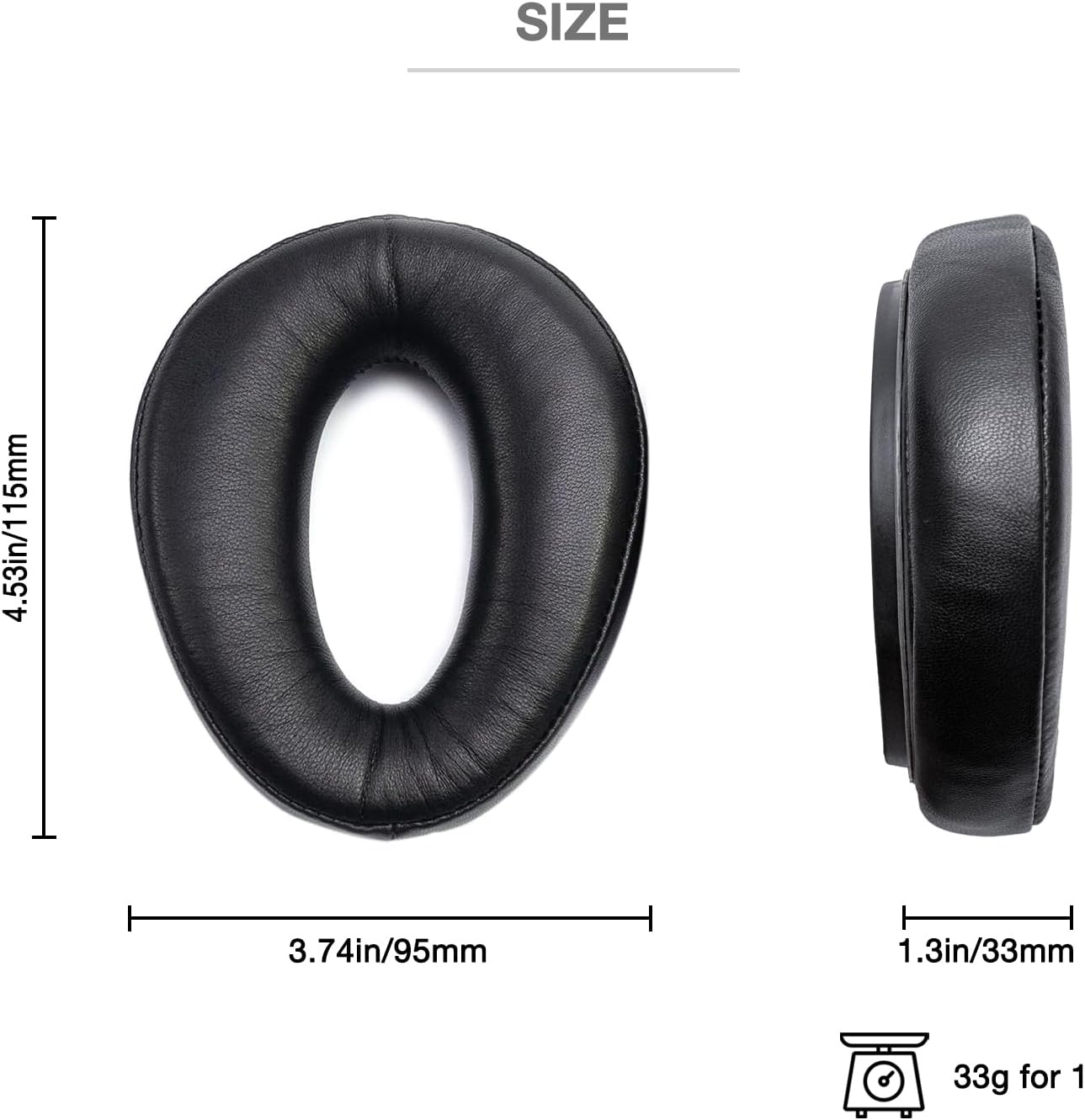 Ture – Kit de actualización de piel de cordero para las orejas, sellos, diadema compatible con auriculares Lightspeed Zulu Series PFX Tango Sierra