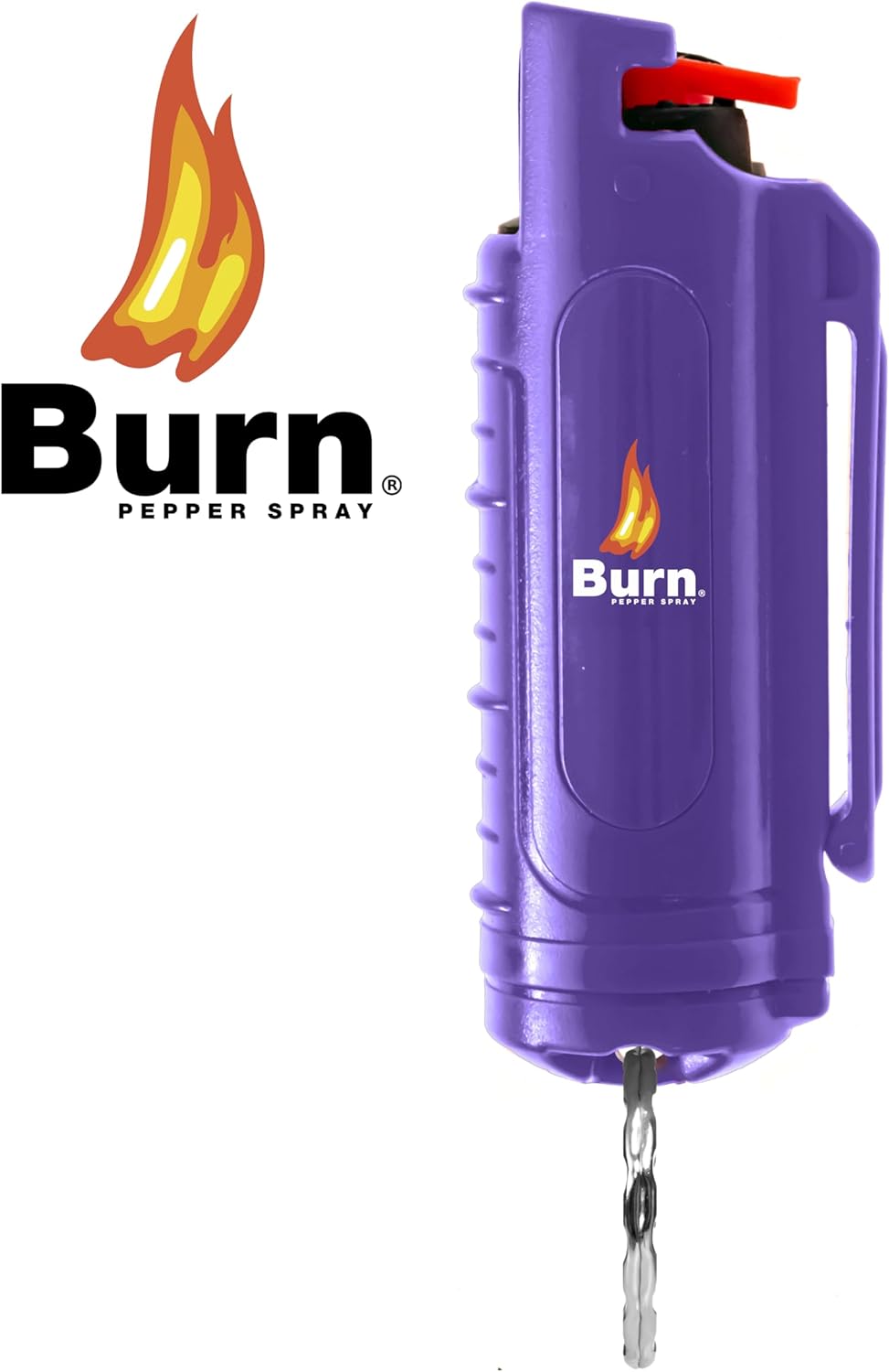 Police Stun Gun Burn Pepper Spray Combo – M12 Morado