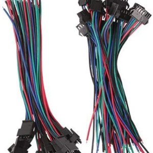 4 Pin 4P JST SM Conector Macho a Hembra JST SM Cable Conector de Enchufe para RGB LED Tira de Luz 50503528 20 Pares 4 Pin 4P JST SM Conector Macho a Hembra JST SM Cable Conector de Enchufe para RGB LED Tira de Luz 50503528 20 Pares