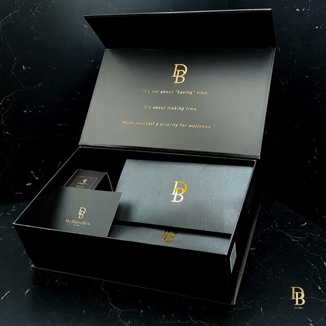DINBER Wellness Box – 12 cestas de regalo de spa para mujeres, regalo amoroso para cumpleaños, mejor amiga, recupérate pronto. Vela perfumada de