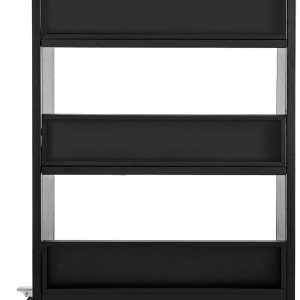 VEVOR Carrito de libros, carrito de biblioteca de 200 libras, carrito de libros rodante de 30 x 14 x 45 pulgadas, estantes inclinados en forma de V VEVOR Carrito de libros, carrito de biblioteca de 200 libras, carrito de libros rodante de 30 x 14 x 45 pulgadas, estantes inclinados en forma de V