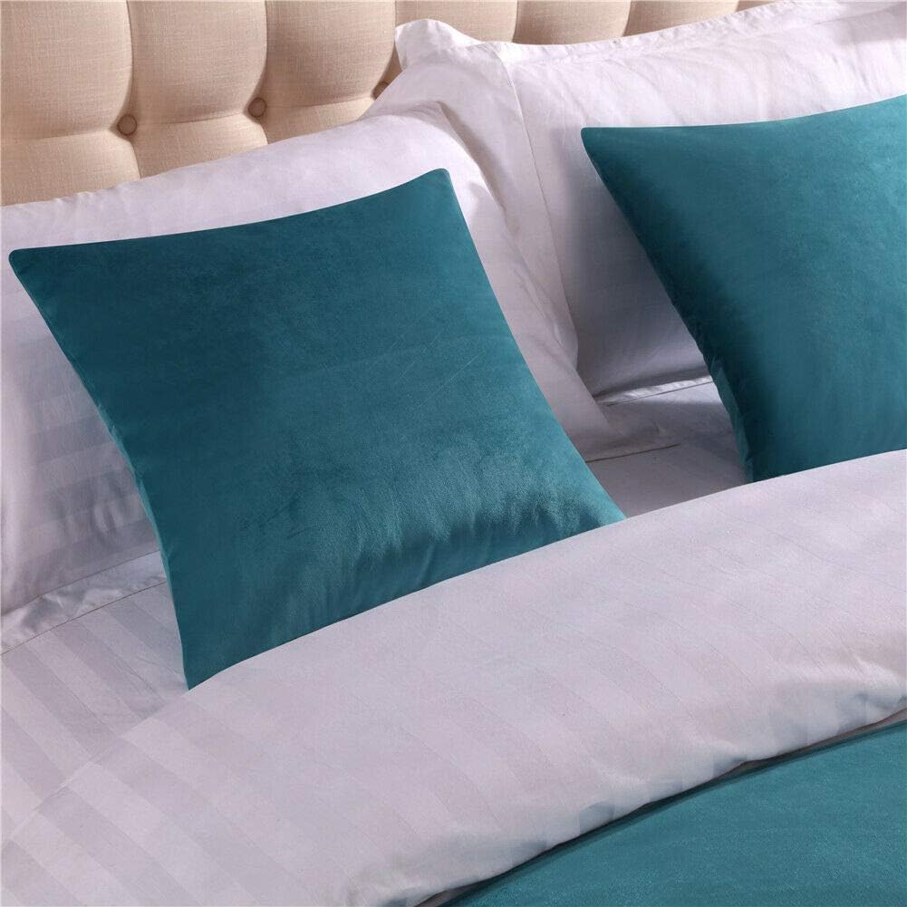 Pañuelo de terciopelo de lujo, toalla de cola de cama, decoración de ropa de cama para el hogar, hotel, dormitorio (857# azul cielo, 50 x 260 para