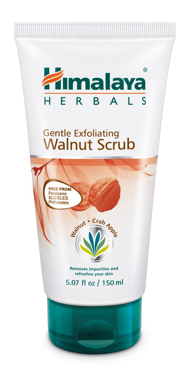 Himalaya Exfoliante suave de nueces para limpieza profunda y piel renovada, 5.07 onzas