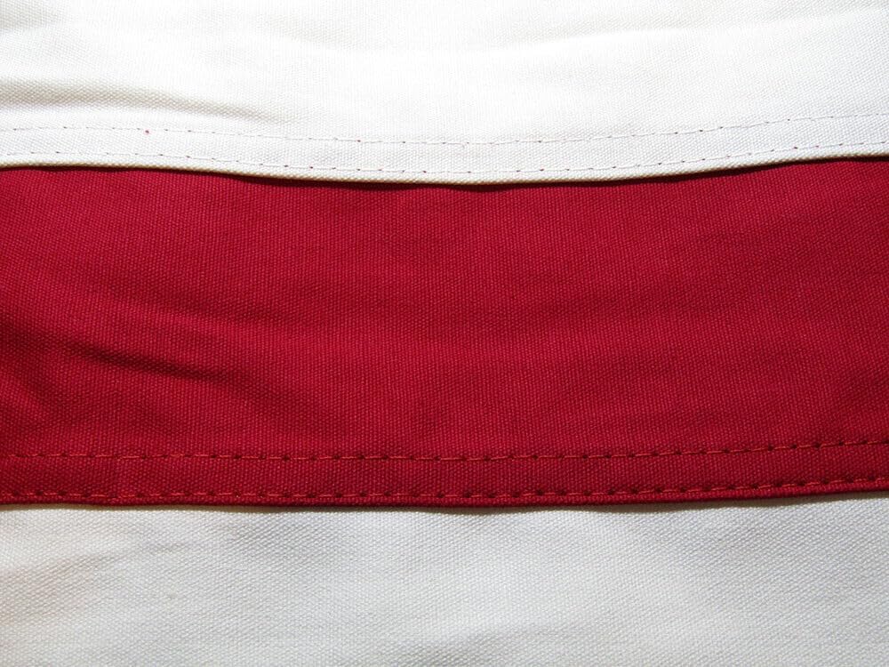 Premium 3×5 Embroidered Sewn 34 USA 100% Cotton Flag 3’x5′ Clips