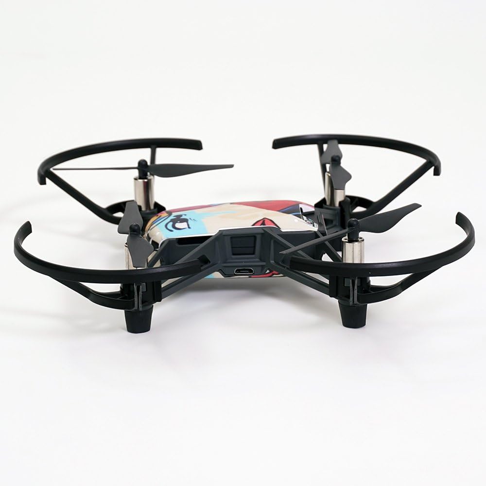 MightySkins – Funda de vinilo para DJI Ryze Tello Drone, protectora, duradera y única, fácil de aplicar, quitar y cambiar estilos), DGTEL-Pink
