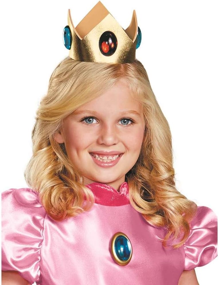 Disguise Disfraz de princesa Peach de Nintendo Super Mario Bros