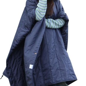 DUKUSEEK Manta de campamento para exteriores con capucha, manta grande plegable para estadio, manta ligera y cálida para picnic, senderismo, fútbol, DUKUSEEK Manta de campamento para exteriores con capucha, manta grande plegable para estadio, manta ligera y cálida para picnic, senderismo, fútbol,