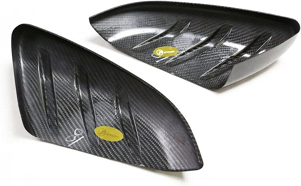 Tapas de espejo de fibra de carbono para Mugen Honda Civic Type-R FK8 2016 2017 2018-2020