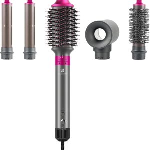 webeauty – Cepillo secador de pelo, 5 en 1, un solo paso, juego de cepillos de aire caliente profesionales para secado rápido, secado de rizos, webeauty – Cepillo secador de pelo, 5 en 1, un solo paso, juego de cepillos de aire caliente profesionales para secado rápido, secado de rizos,