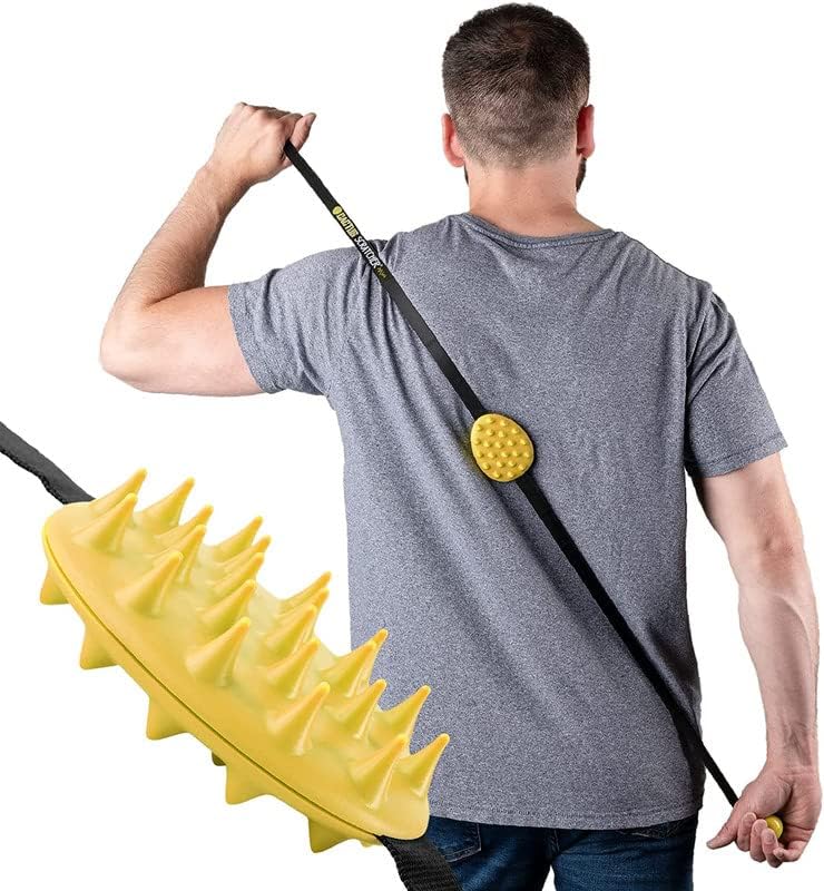 Cactus Scratcher Mini rascador de espalda de viaje con 2 lados con picos agresivos y suaves, ideal para personas con movilidad reducida y lugares