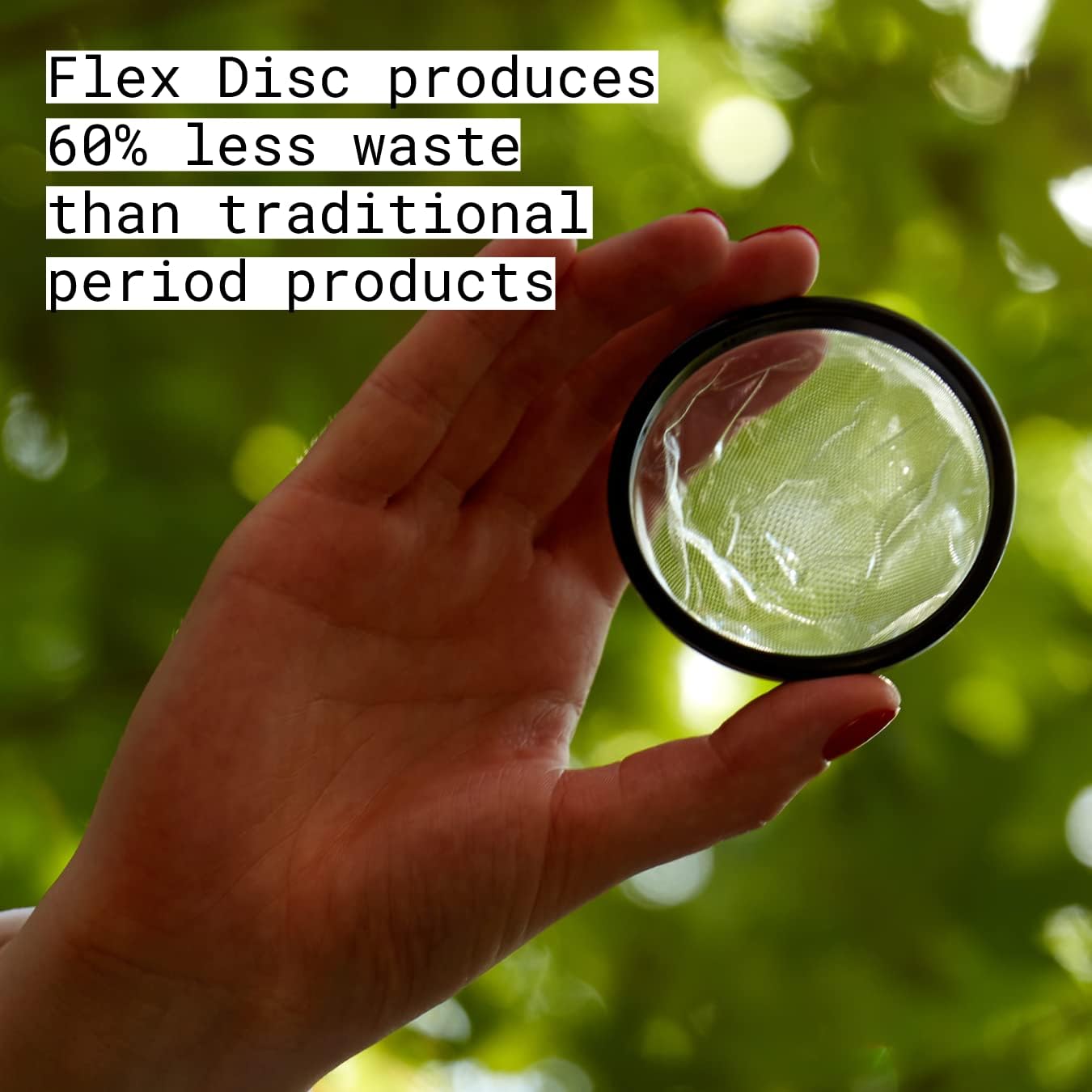 Flex Discos menstruales  Discos desechables para el período  Reduce los calambres y la sequedad  Alternativa de tampón apta para principiantes