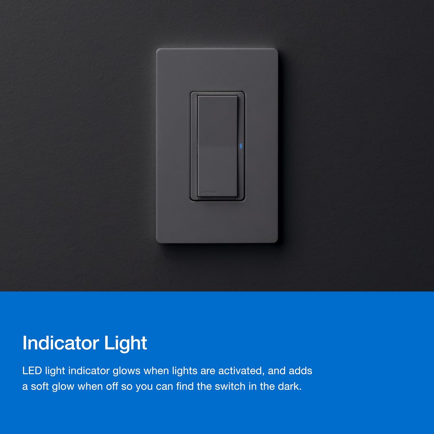 Lutron Claro – Kit de interruptor inteligente de 3 vías con control remoto Pico Paddle y etiquetas adhesivas de alambre, funciona con Alexa, Apple