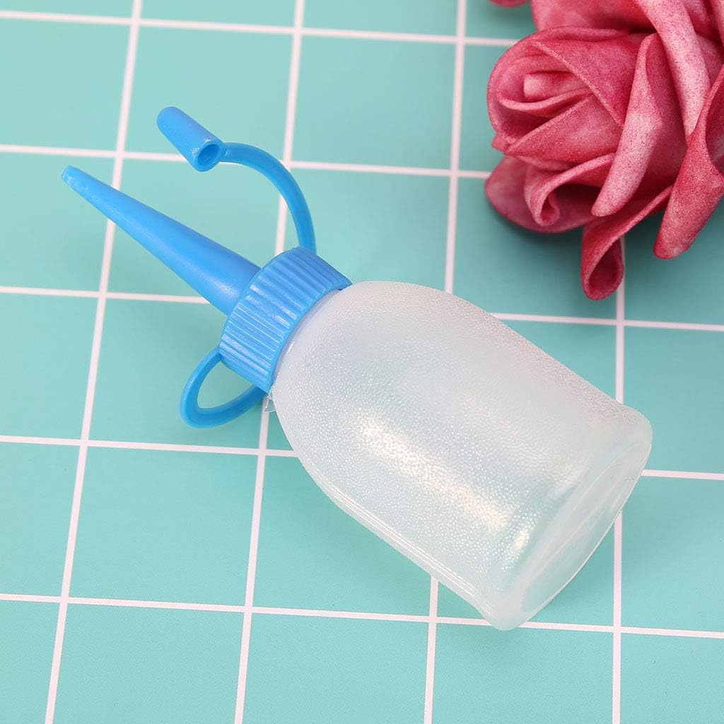 ljhnba Dispensador plástico industrial del jet de la botella del apretón de la salsa de tomate del aceite del gel 1.0 fl oz para Wel dispensador del