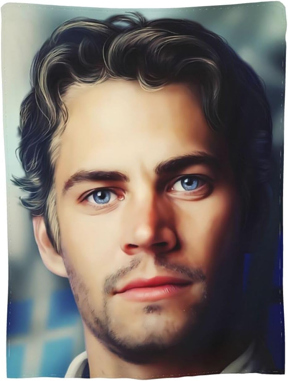 Paul Movie Walker – Manta de forro polar ultrasuave para todas las estaciones, manta de cama de alta calidad, adecuada para cama, sofá, silla, sala