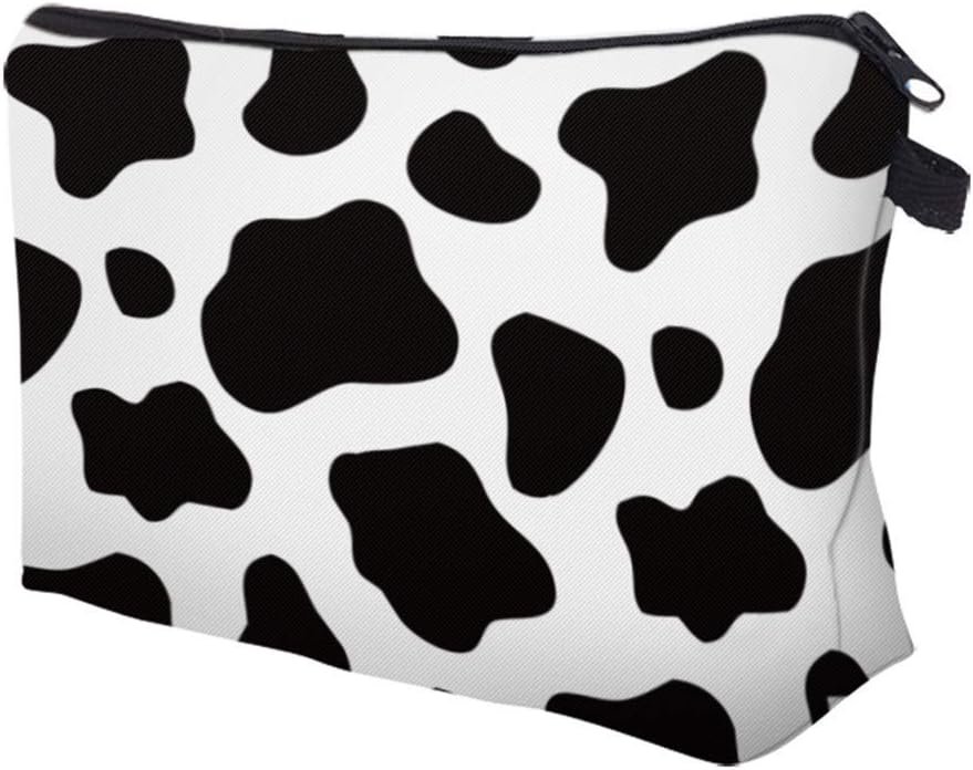 LOOMILOO Pequeña bolsa de maquillaje con estampado de margaritas, bolsa de cosméticos para bolso de mujer, bolsa organizadora para regalo, Color