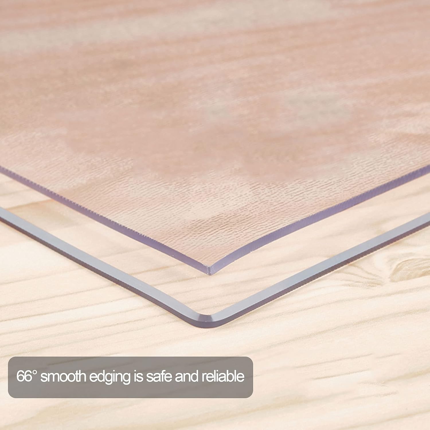 Protector de mesa transparente de plástico PVC transparente, alfombrilla de protección de escritorio de oficina, mantel de vinilo de cristal, mesa