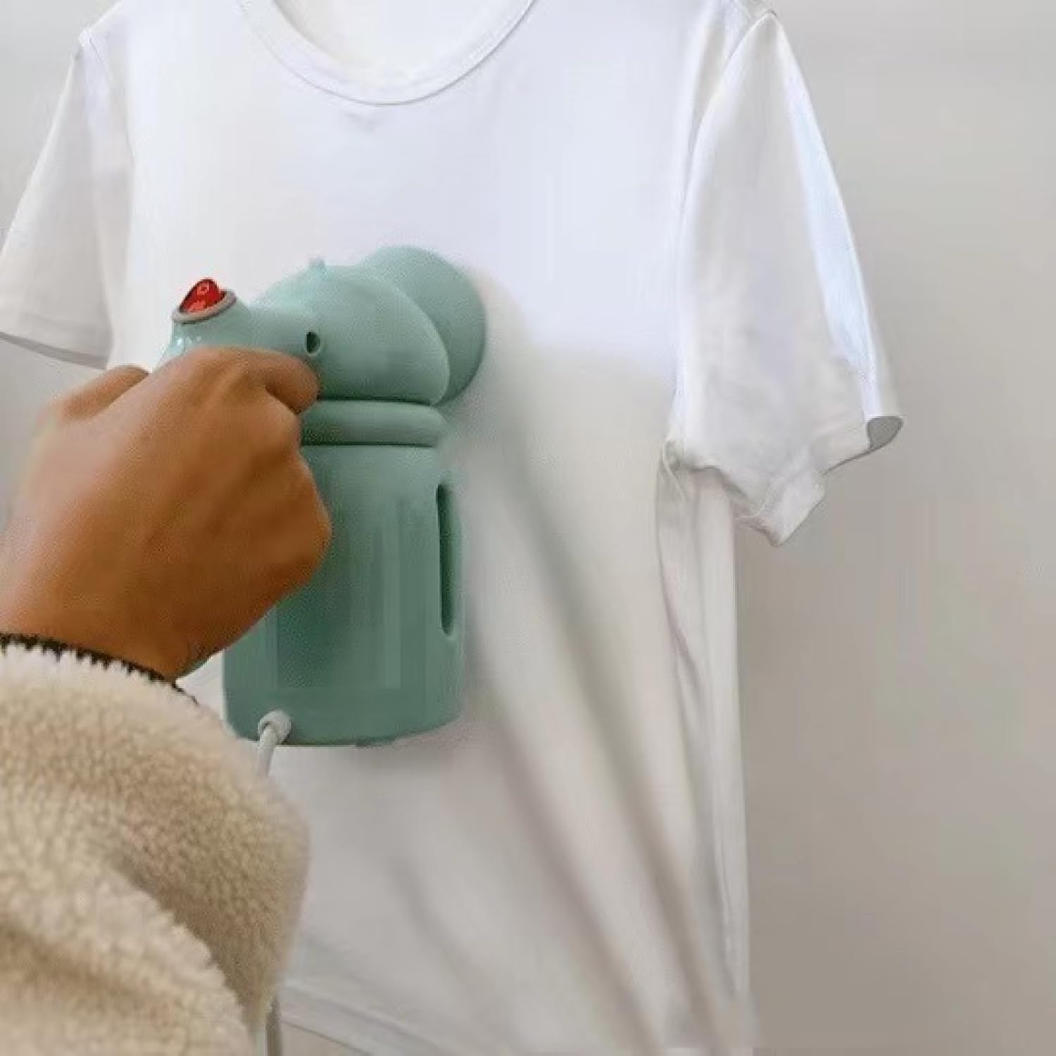 LaBdip Máquina de planchar de mano, máquina de planchar de vapor portátil, de mano, protección multifuncional contra sobrecalentamiento del hogar,