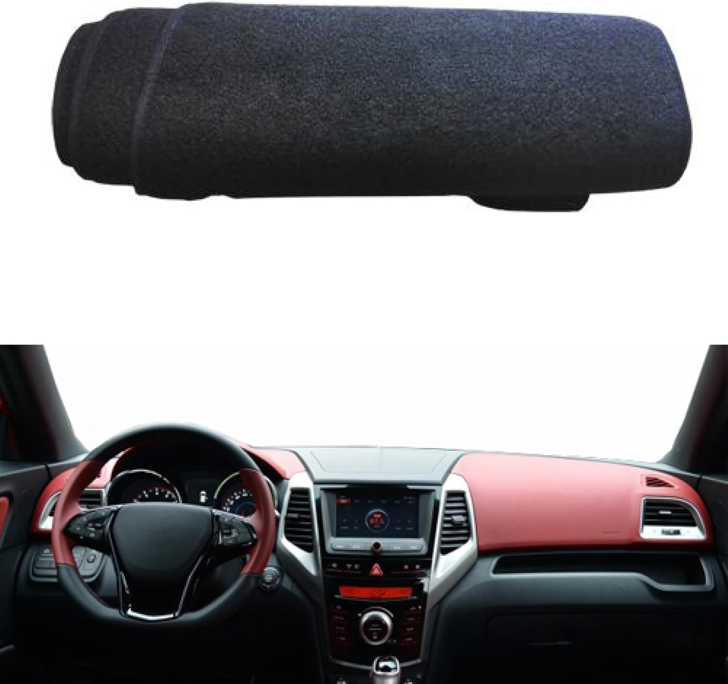 Cubierta de coche tablero de salpicadero, para SsangYong Tivoli 2015 2016 2017 2018 2019