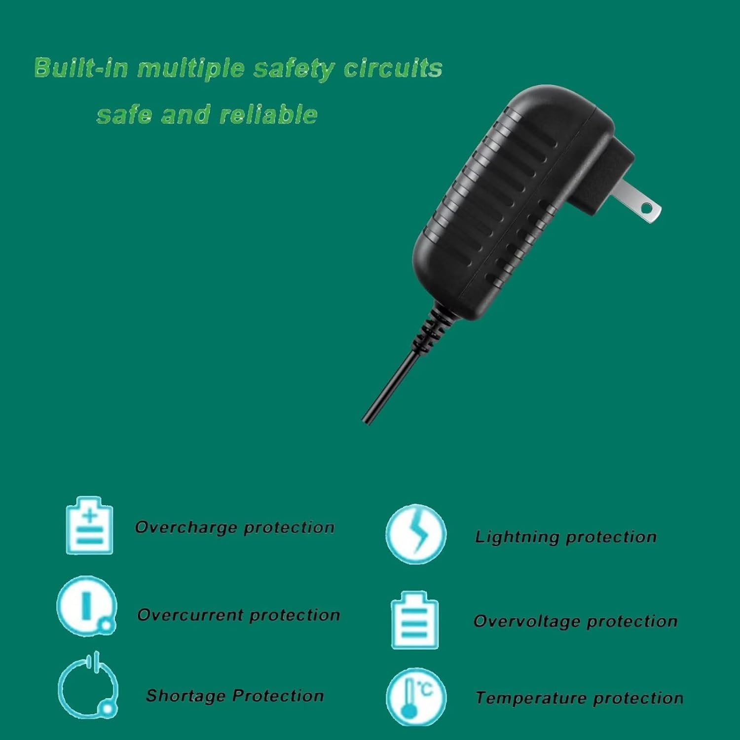 Adaptador de CA de repuesto para Lemax iluminado 94564 44241 64517 74269 74274 Christmas Village SPO