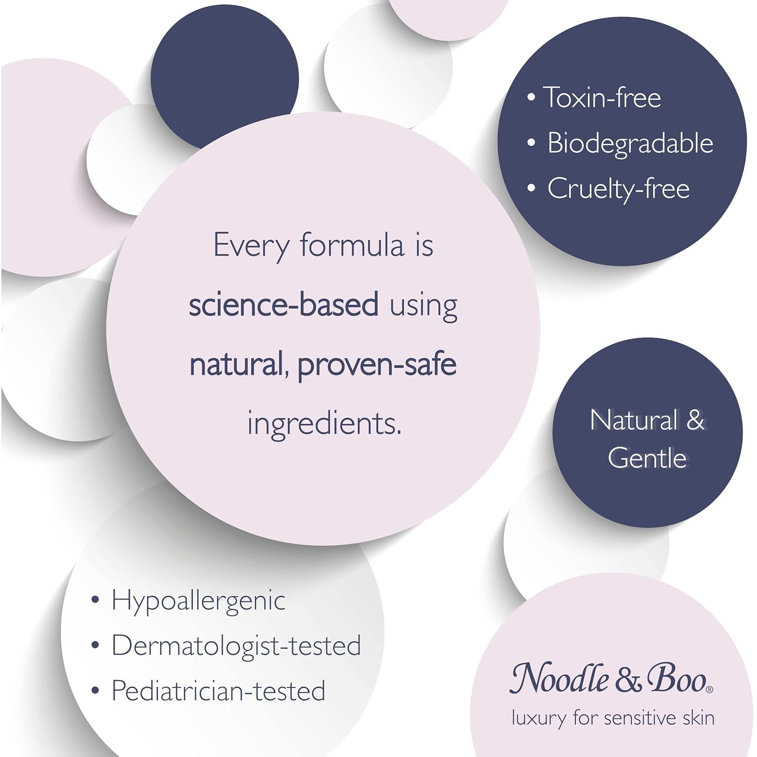 Noodle & Boo Baby Laundry Essentials – Detergente para ropa ultra seguro