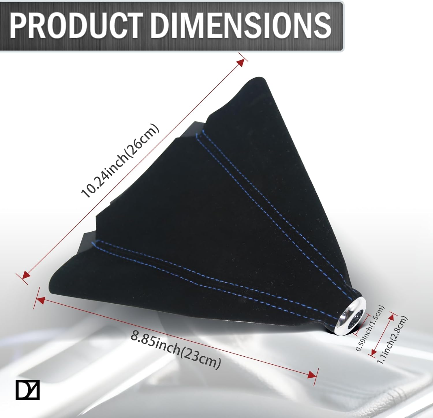 DZFST. FI – Funda universal para palanca de cambios de automóvil, funda universal para el polvo, de piel de gamuza, impermeable, para decorar el