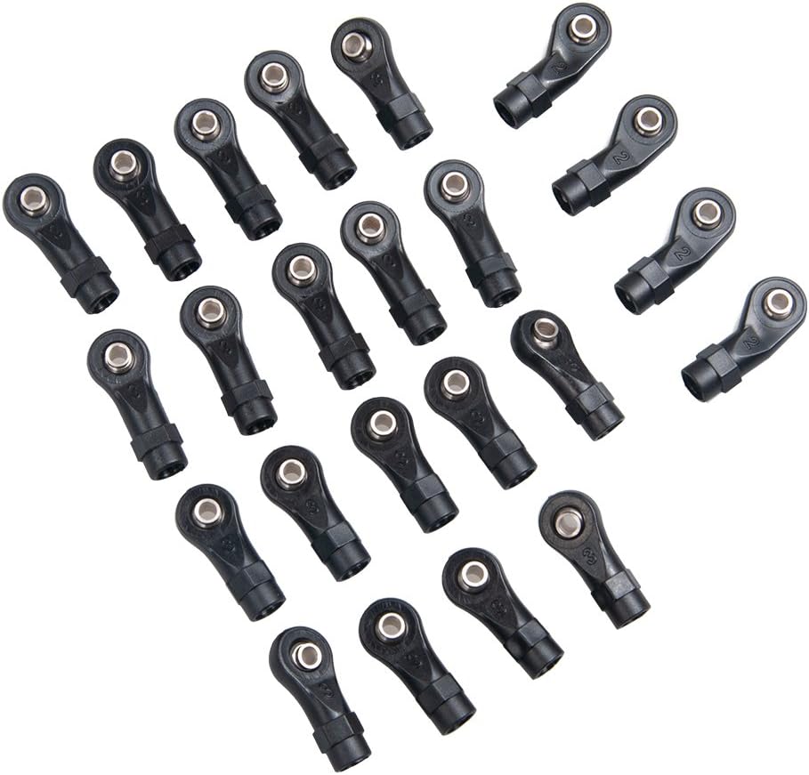 RCLions Juego completo de extremos de varilla para TRX4 110th RC Crawler Car Upgrades Parts