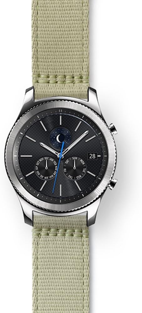 Field Trench tejido de nailon para Samsung Galaxy Gear S3 Smartwatch