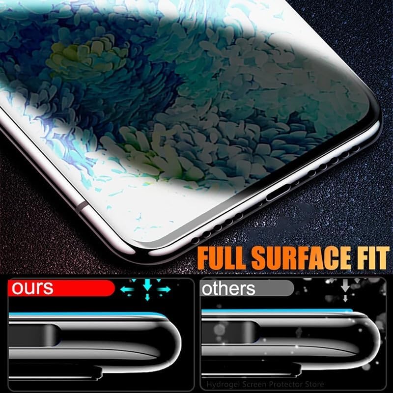 Paquete de 2 protectores de pantalla de hidrogel de privacidad para OnePlus Nord N30  Nord CE 3 Lite, película protectora de TPU flexible antiespía