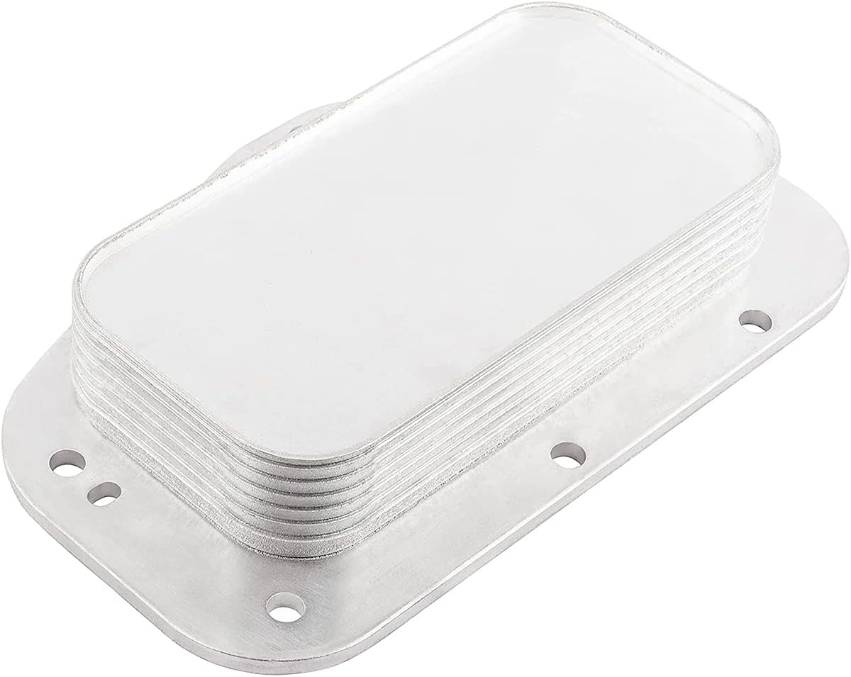 MYSMOT 55355603 Enfriador de aceite de motor para Chevrolet Aveo 2009-2011 L4 1.6L Cruze 2010-2014 L4 1.8L Sonic 2012-2015 L4 1.8L Pontiac G3