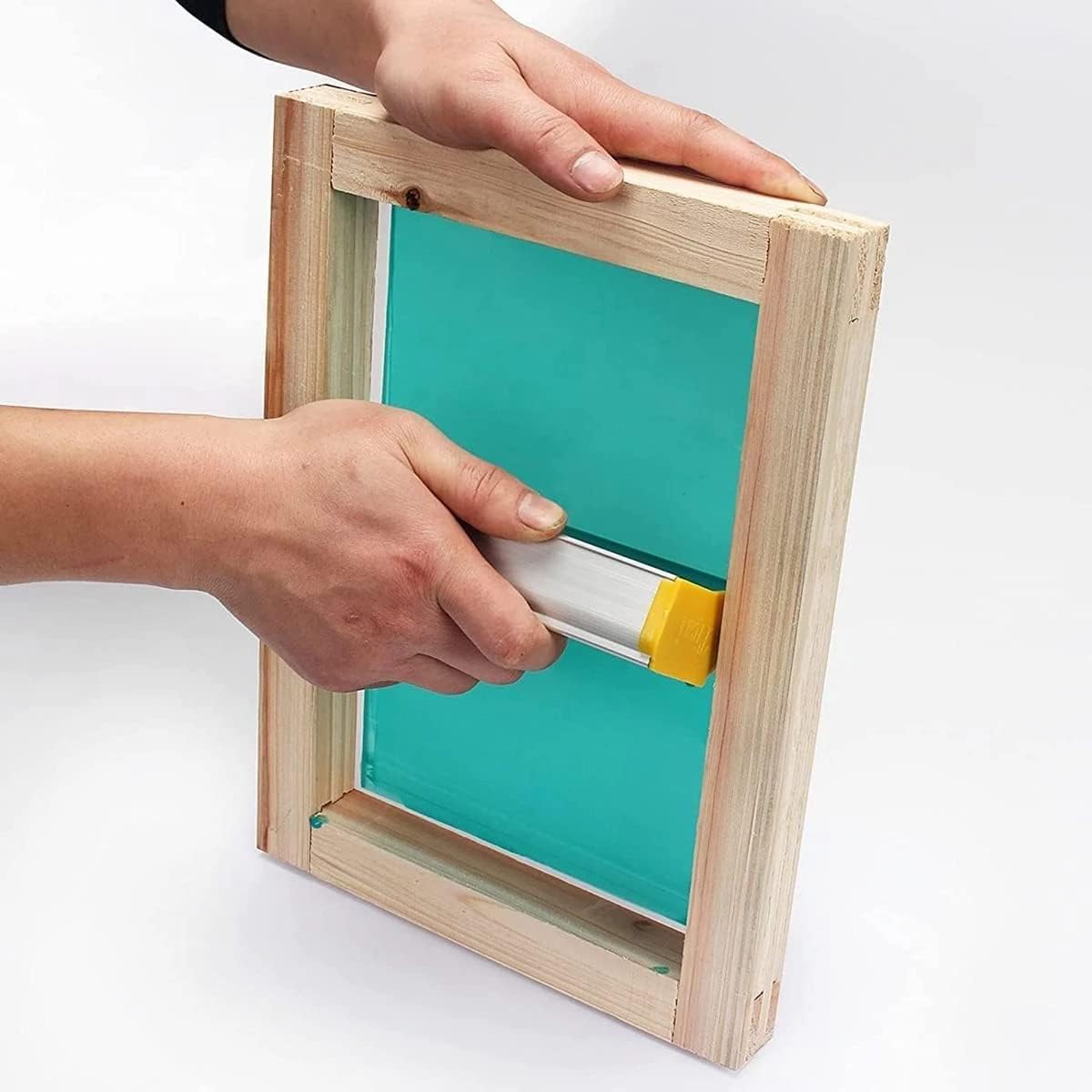 8″ serigrafía de impresión de aluminio emulsión Scoop Coater Herramientas Materiales (8″)