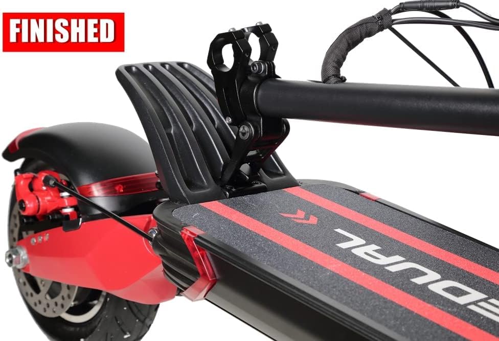 YBang – Gancho plegable de aleación de aluminio para Speedual Zero 10 x 8 x scooter eléctrico ajustable con cierre de fijación para barra de
