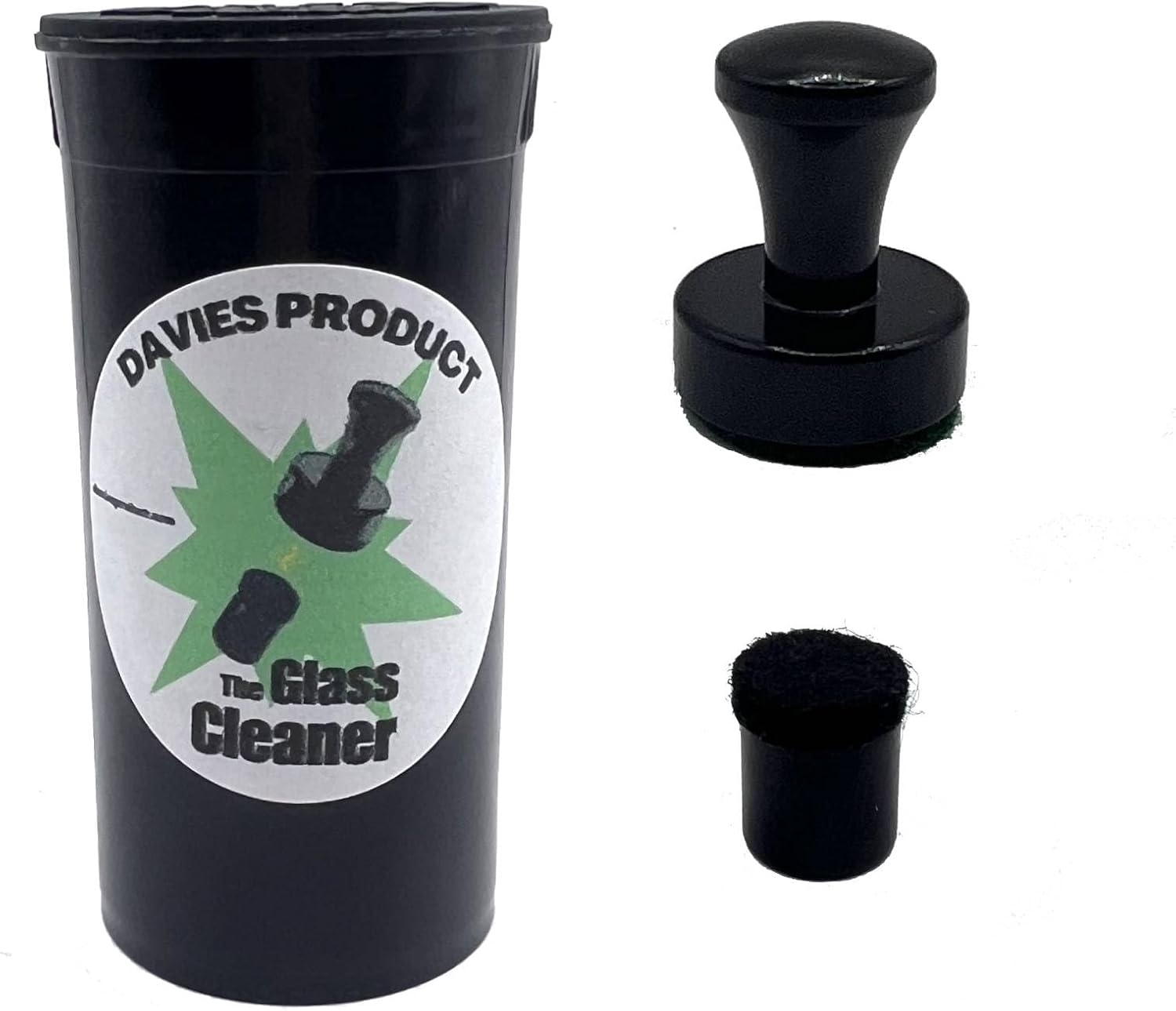 El limpiador de vidrios el limpiador magnético de vidrio para todos los dispositivos de vidrio, tuberías de agua, tubos de vidrio y vasos únicos,