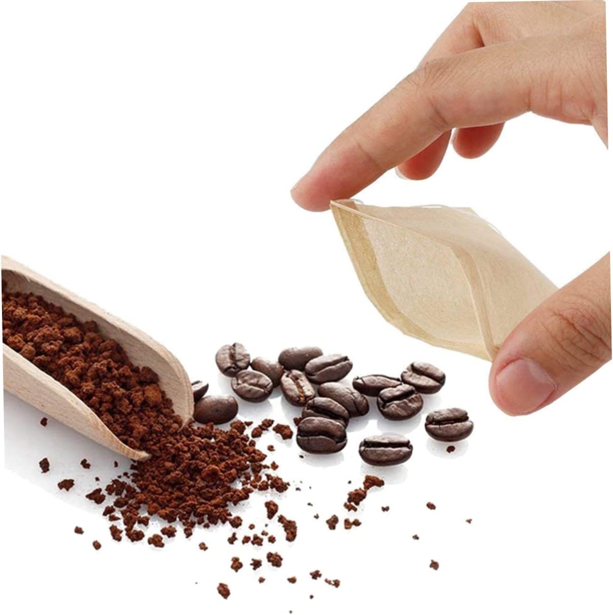 Tofficu Filtros 300pcs Desechables Café Té Colador Hojas Sueltas Bolsas de Té Sopa Infusor de Té Desechable Bolsa de Té Bolsa de Embalaje Desechable