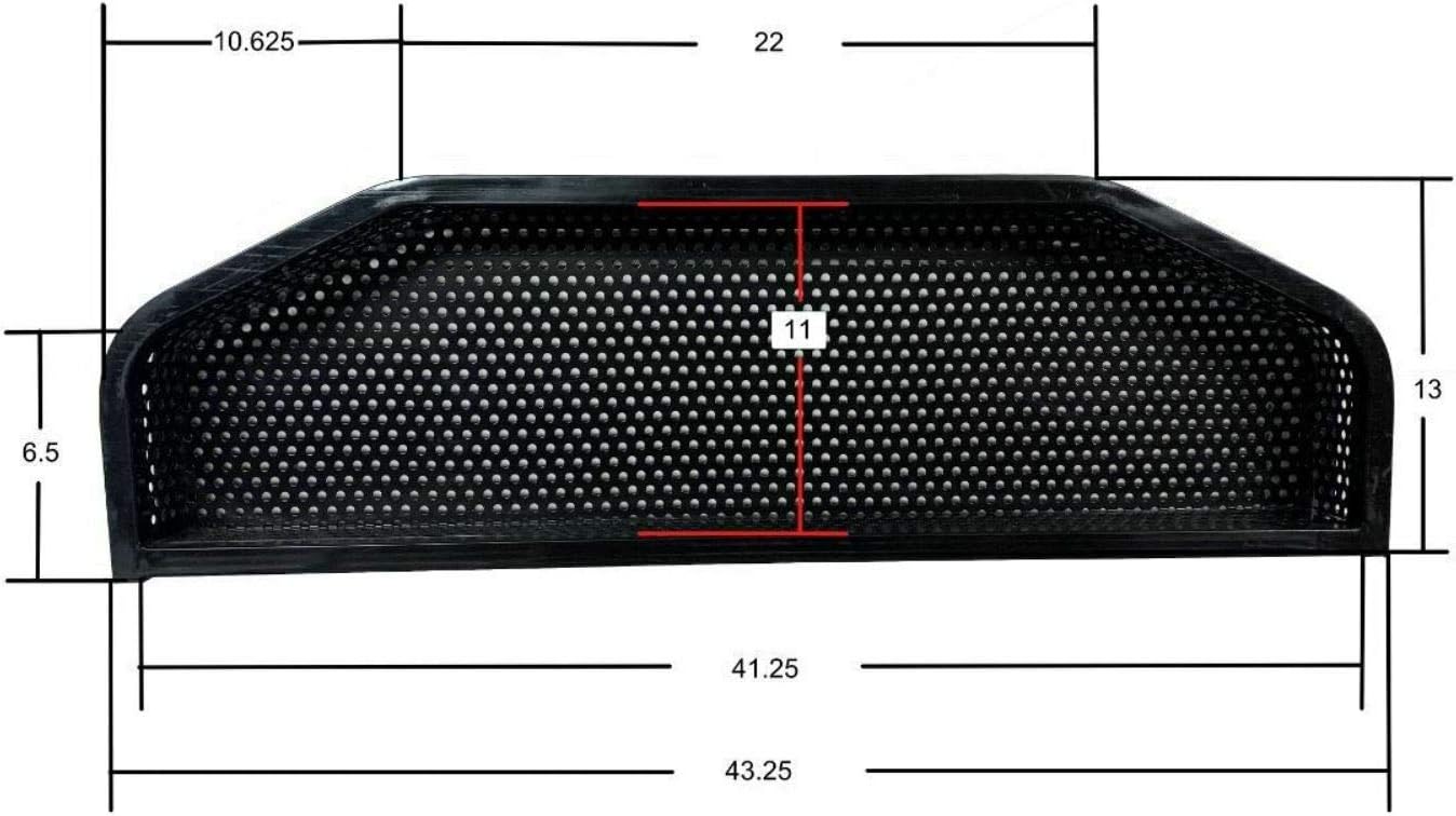 Huskey Parts Company Cesta delantera de arcillautilidadcarga compatible con EZGO TXTRXVClub CarYamaha carrito de golf con soportes