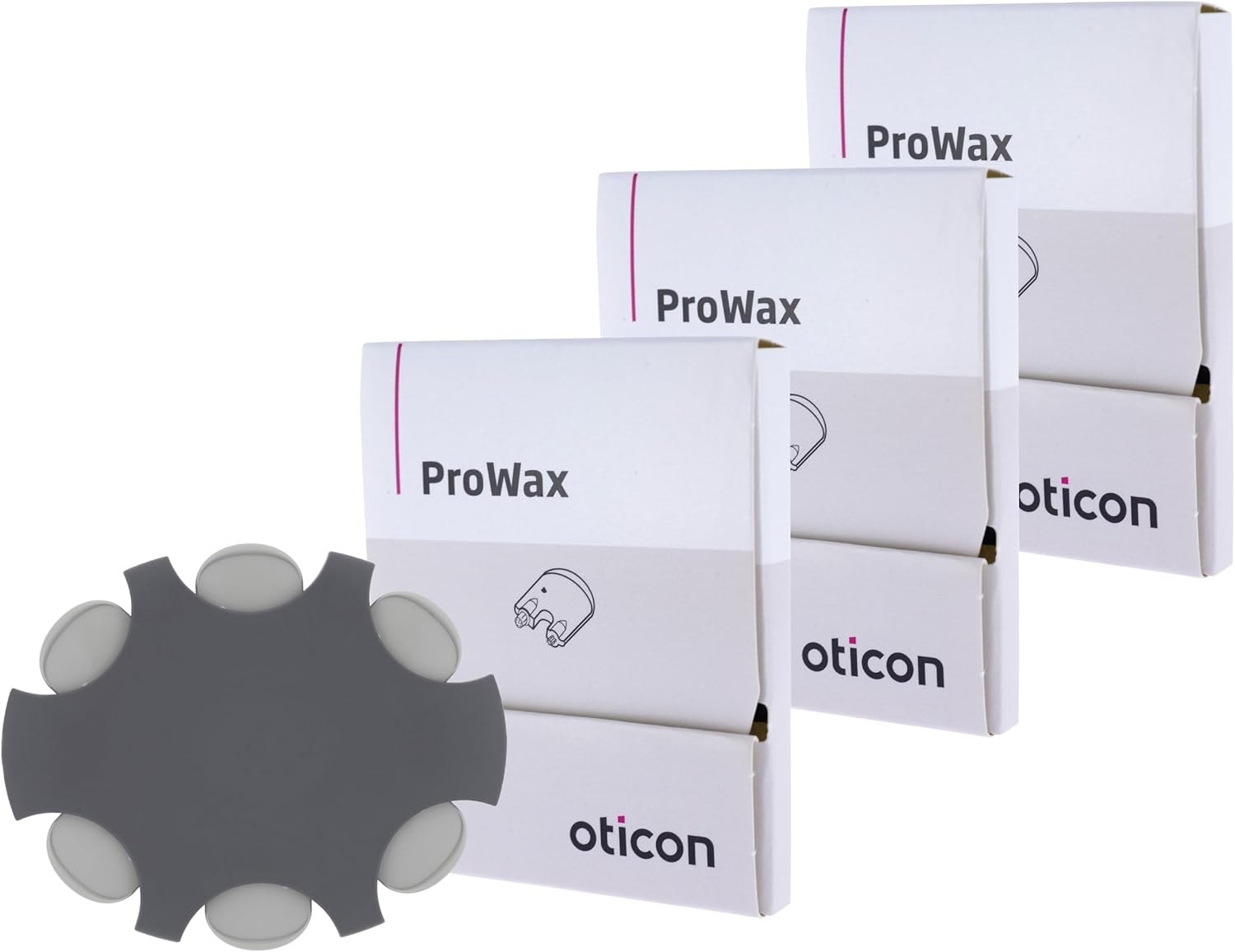 Oticon ProWax – Protectores de cera de filtro, repuesto OEM para suministros de audífonos Earmolds Oticon, accesorios originales de moldes