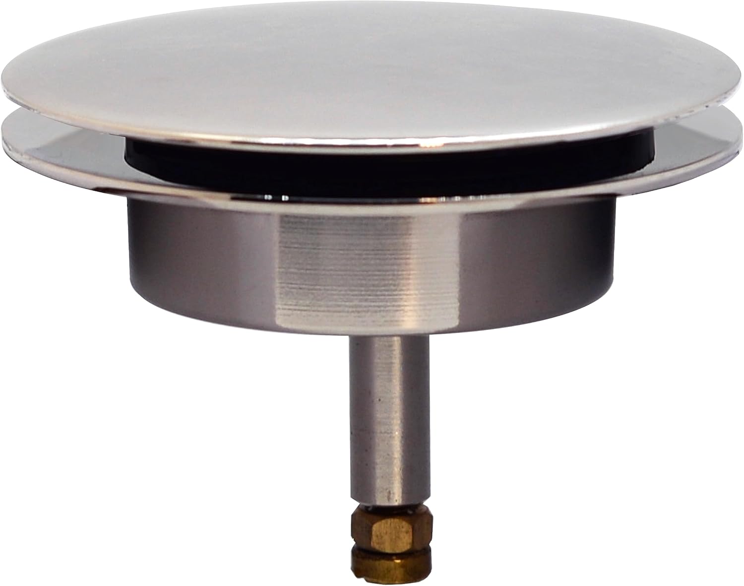 Westbrass D50RE-26 – Moldura de repuesto de 1-12 pulgadas para ensamblajes de desagüe de baño de accionamiento por cable, 1 unidad, cromo pulido