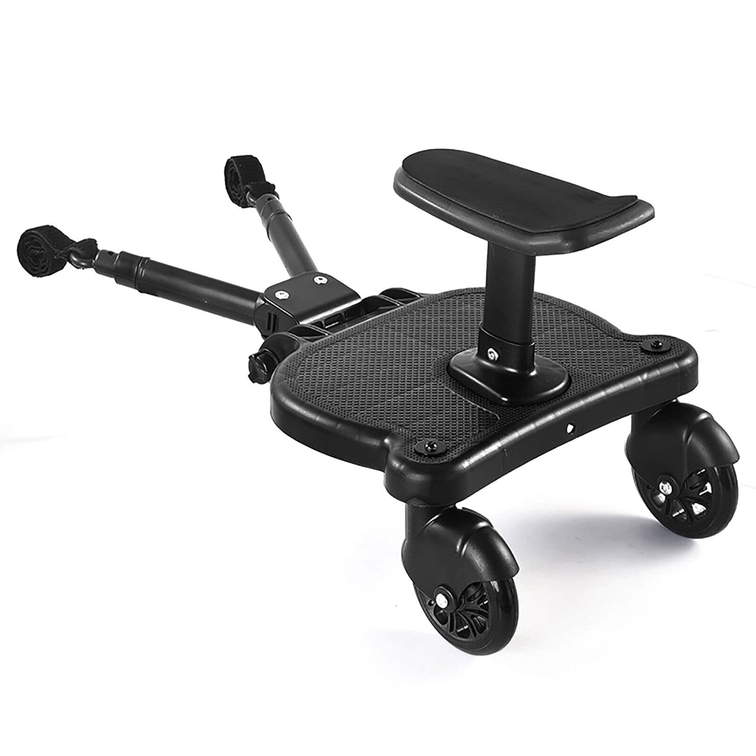 LOHISHILO 2-in-1 Stroller Board Universal Step Buggy Child Board Safety Kid Wheele, Pushchair Glider Board with Universal Wheel for Children Aged 2